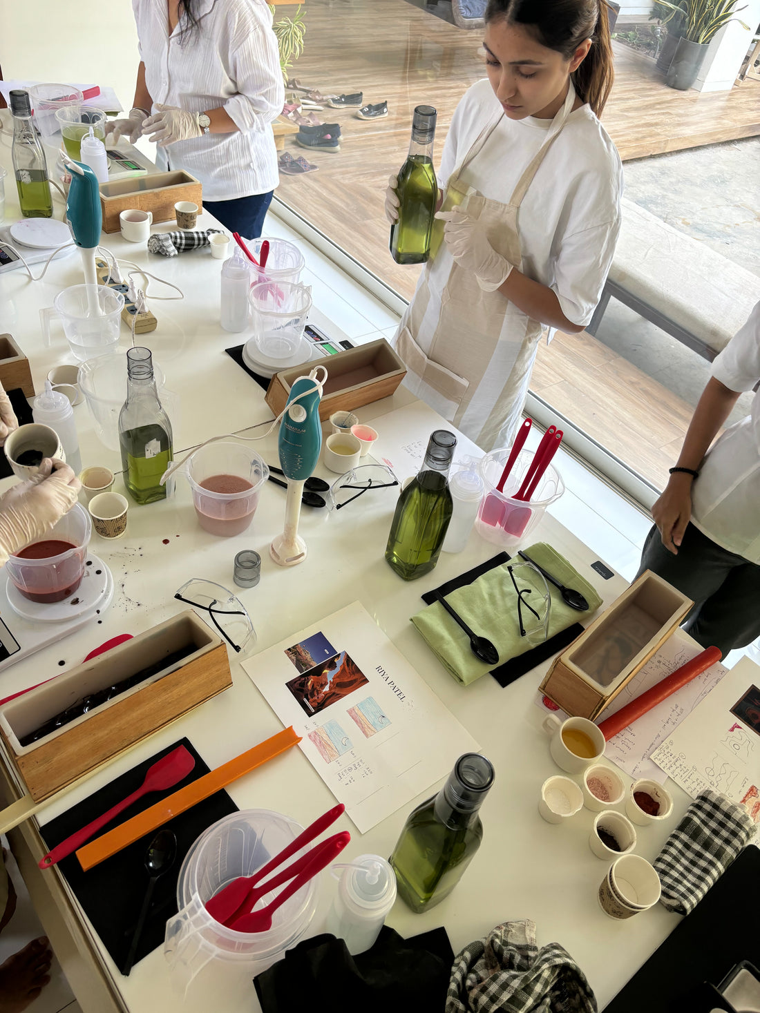 In-the-studio cold process soap masterclass