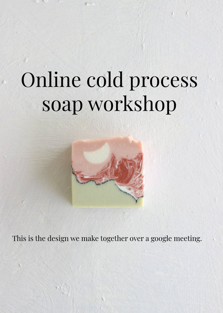 Online cold process soap masterclass