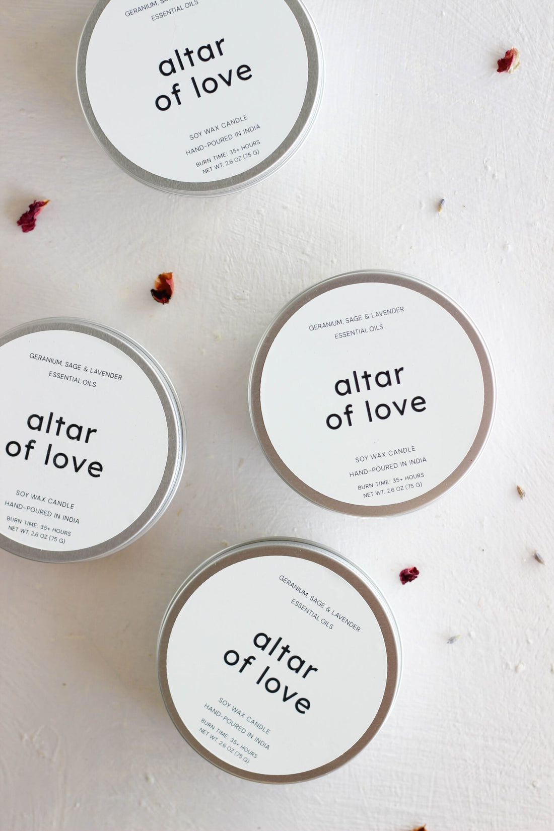Altar Of Love Travel Soy Wax Candle