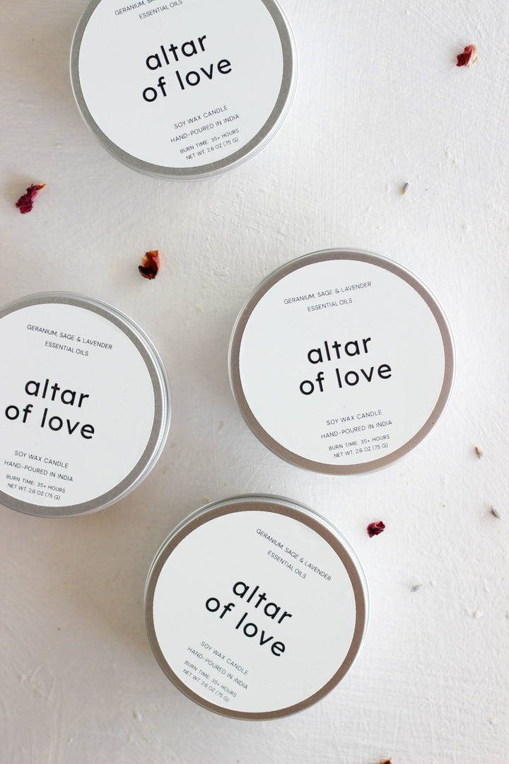 Altar Of Love Travel Soy Wax Candle