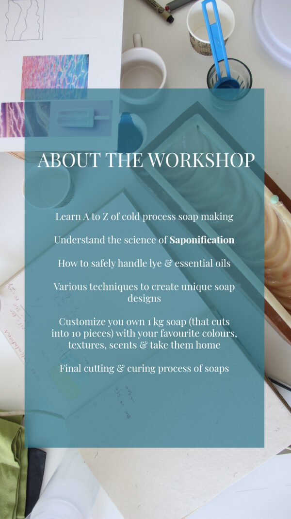 In-the-studio cold process soap masterclass (1st - 2nd November, 2025) - Image 6