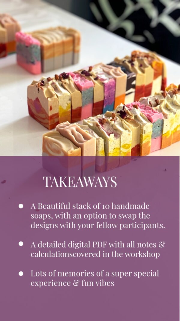 In-the-studio cold process soap masterclass (1st - 2nd November, 2025) - Image 10